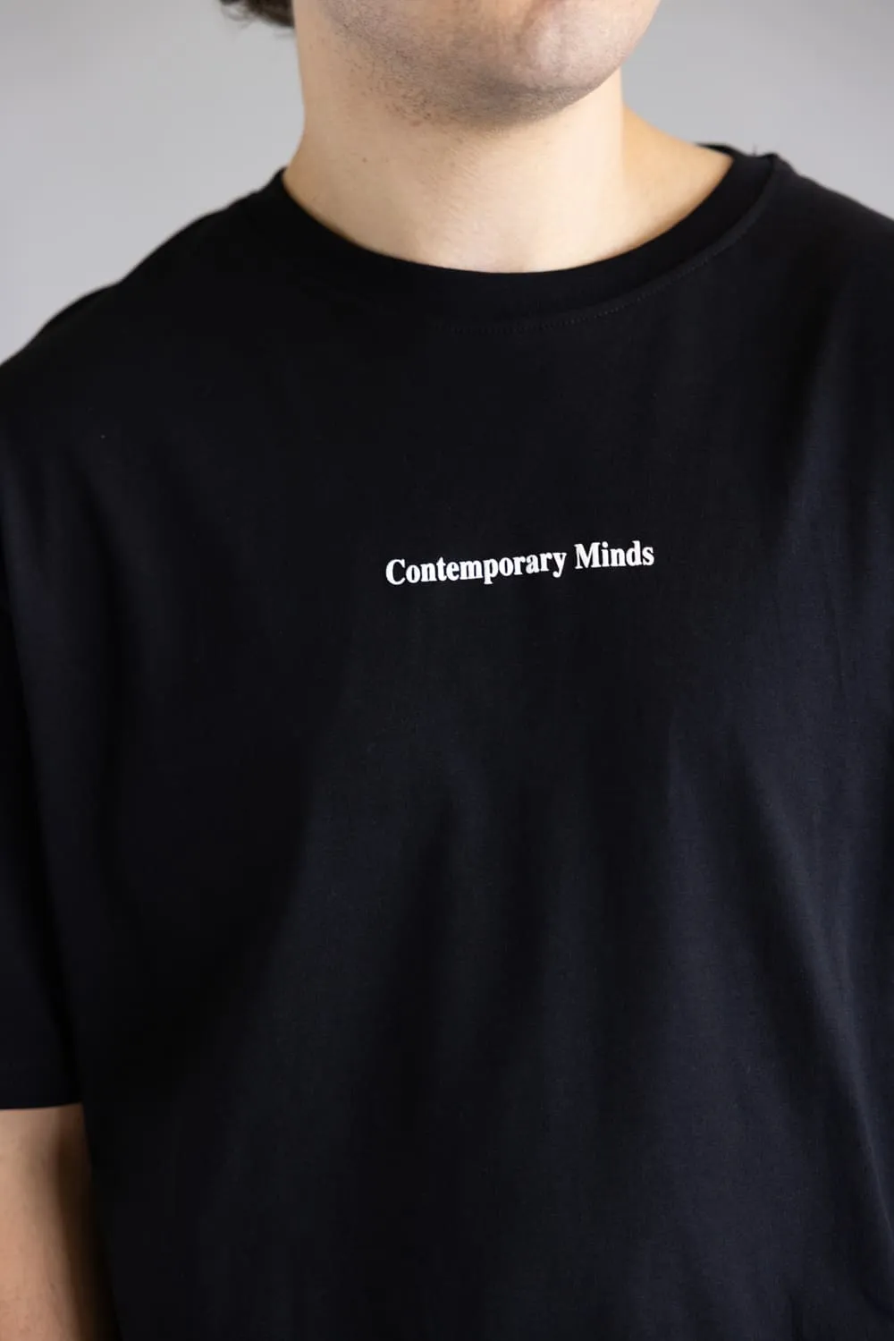 Denim & Flower Flower Photo T-Shirt for Men in Black | CKTS-C484 sold by Glik’s product image thumbnail 4