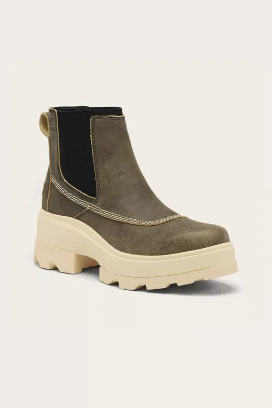 Sorel Joan FRWD Chelsea Boots for Women in Canoe Brown | 2138421-262 sold by Glik’s