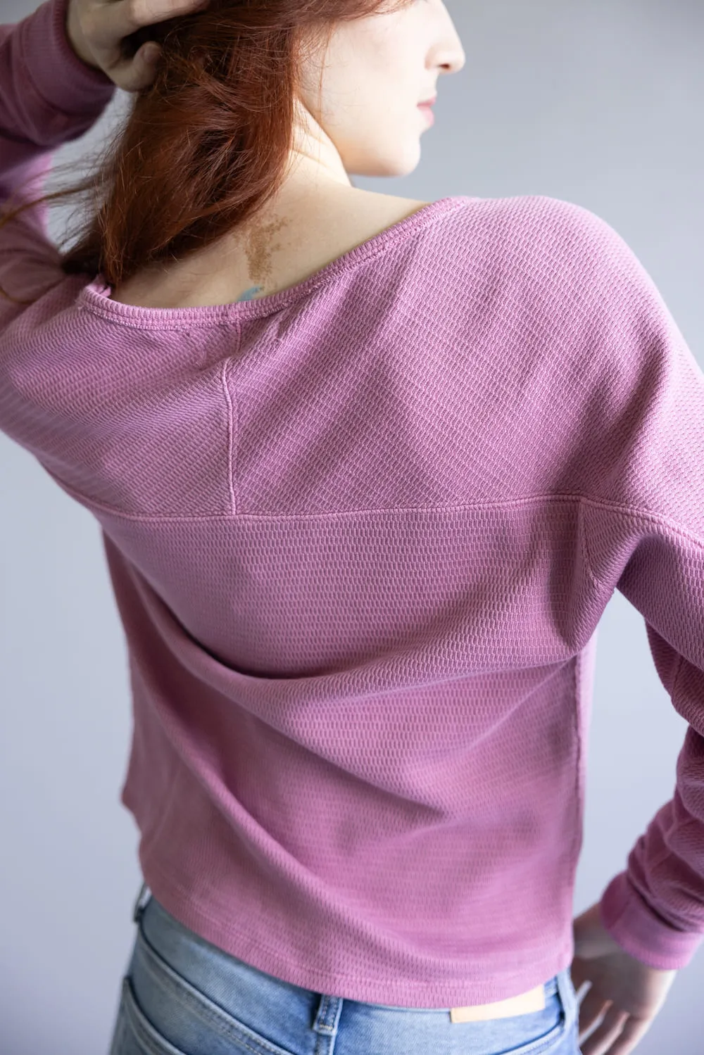 Free People We The Free Jess Tee for Women in Orchid Combo | OB2291593-5500-ORCHIDCOMBO sold by Glik’s product image thumbnail 2