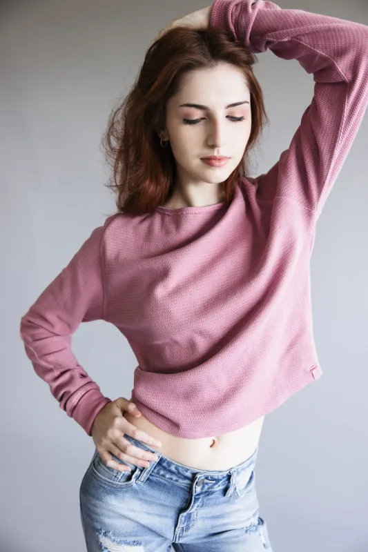 Free People We The Free Jess Tee for Women in Orchid Combo | OB2291593-5500-ORCHIDCOMBO sold by Glik’s