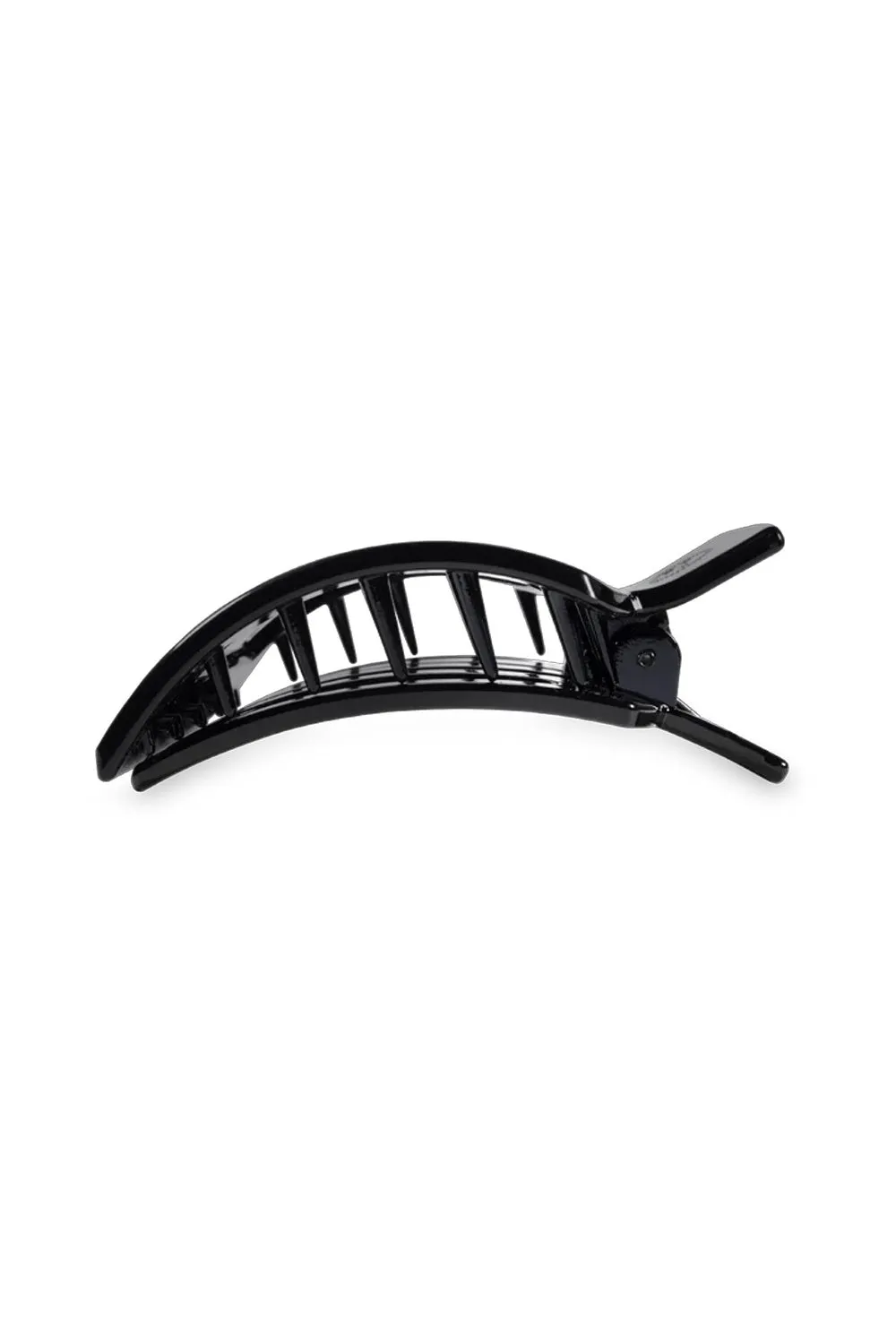 Teleties Medium Flat Square Hair Clip in Black | TT-FCM02-002 sold by Glik’s product image thumbnail 4