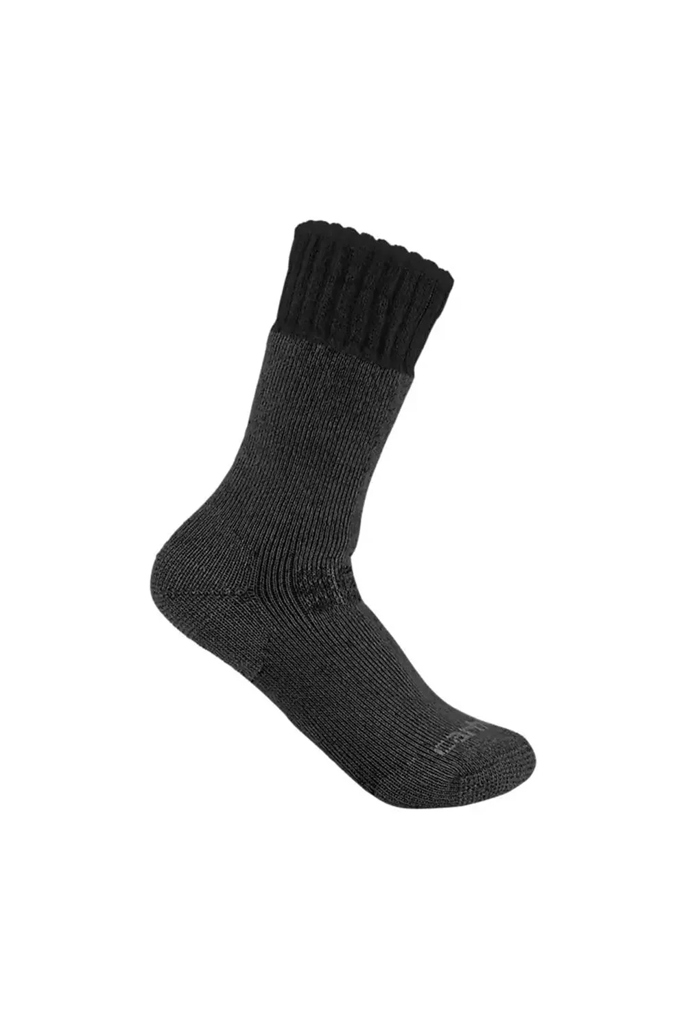 Carhartt Heavyweight Synthetic-Wool Blend Boot Socks for Men in Black | SB6600-MBLACK sold by Glik’s