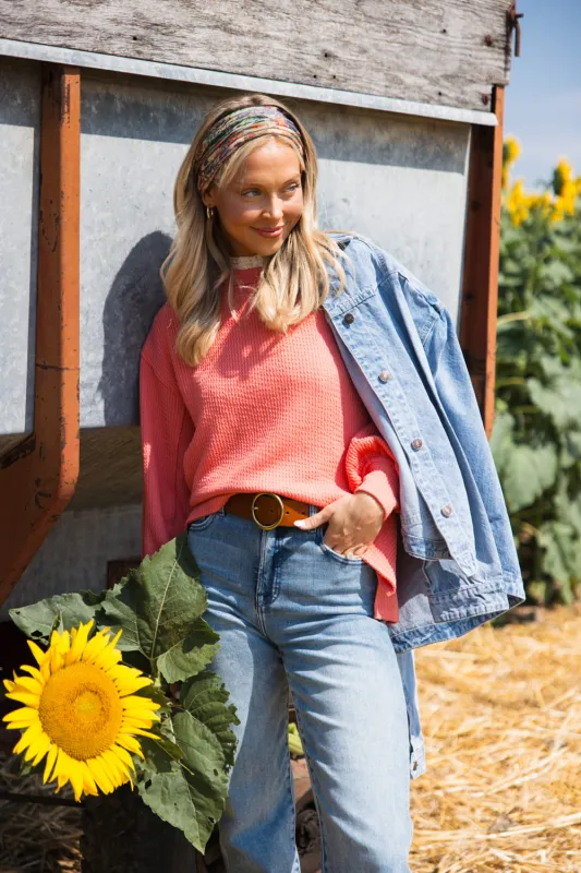 Vintage Denim Jacket for Women | RJK-9962-BLUEWASH sold by Glik’s