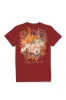 Simply Southern Fall Pumpkin Harvest T-Shirt for Women in Carmine | SS-HARVEST-CARMINE sold by Glik’s