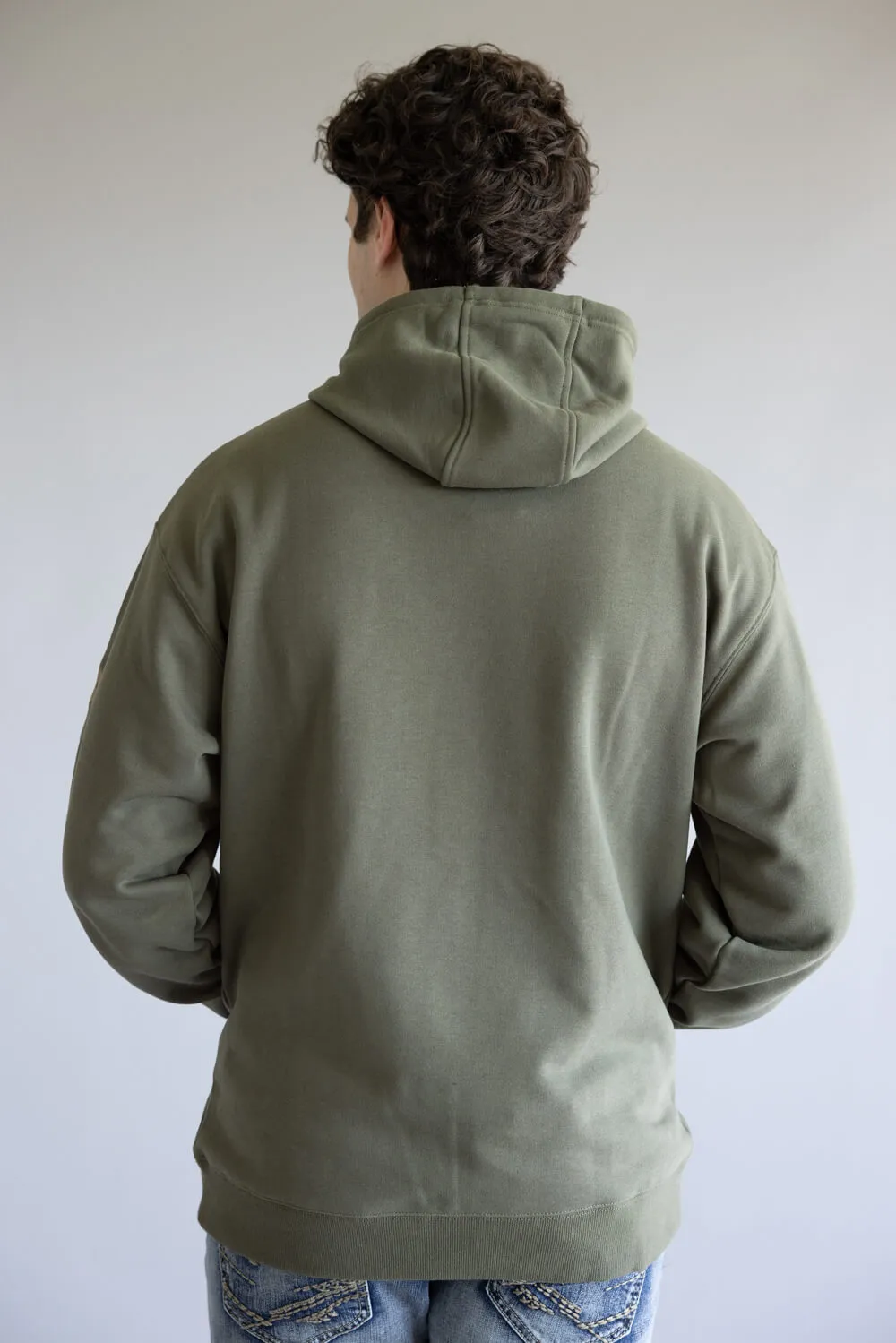 Ariat Rebar Graphic Hoodie for Men in Grape Leaf | 10062544-GRAPELEAF sold by Glik’s product image thumbnail 2