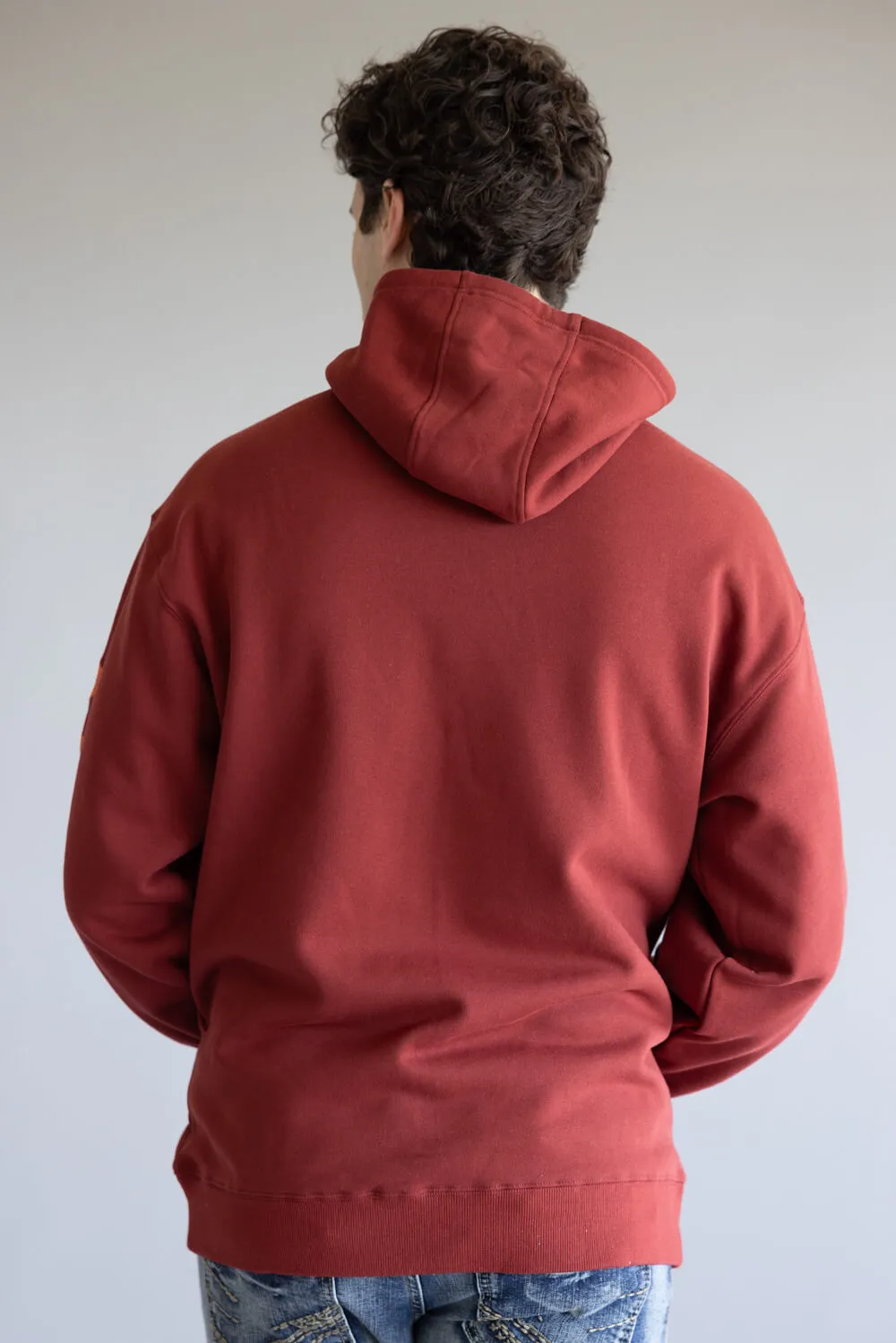 Ariat Rebar Graphic Hoodie for Men in Russet Brown | 10062542-RUSSETBROWN sold by Glik’s product image thumbnail 2