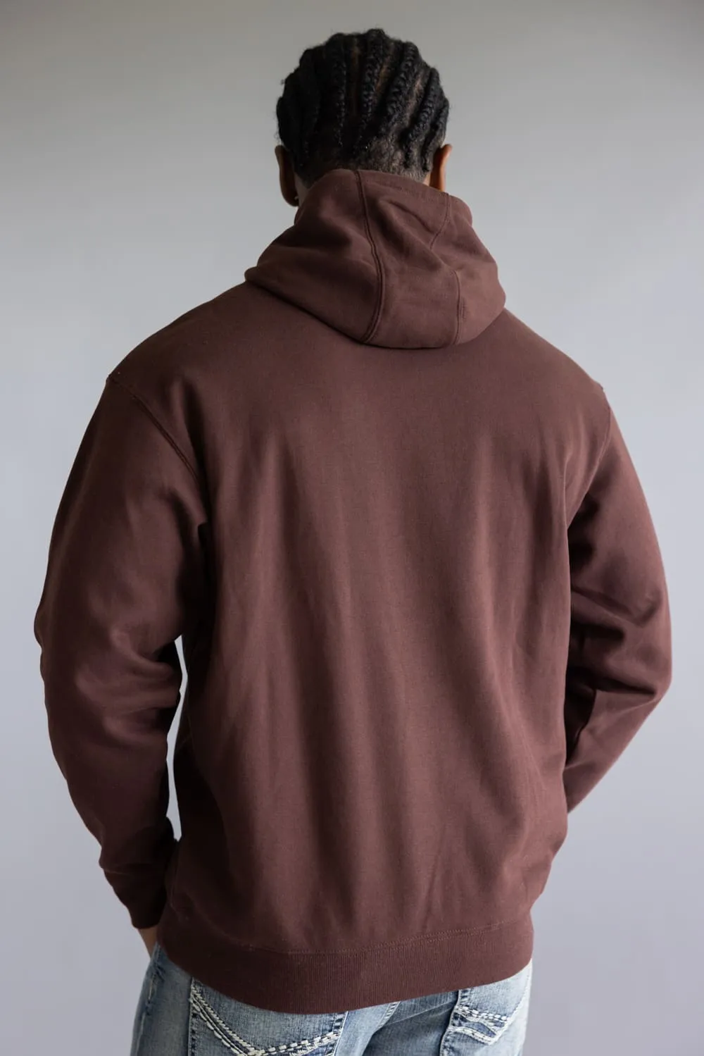Ariat Carlsbad Canyon Hoodie for Men in Brown | 10062500-BROWN sold by Glik’s product image thumbnail 5