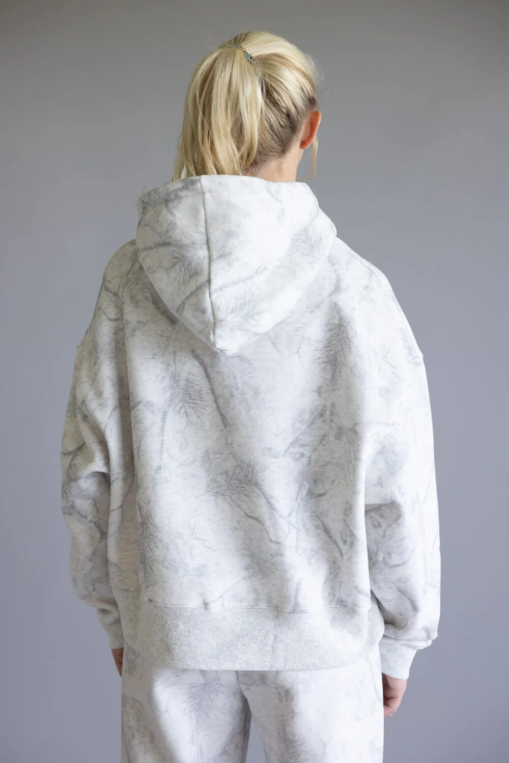 Camo Fleece Hoodie for Women in Grey | CT9263-GREY sold by Glik’s product image thumbnail 5