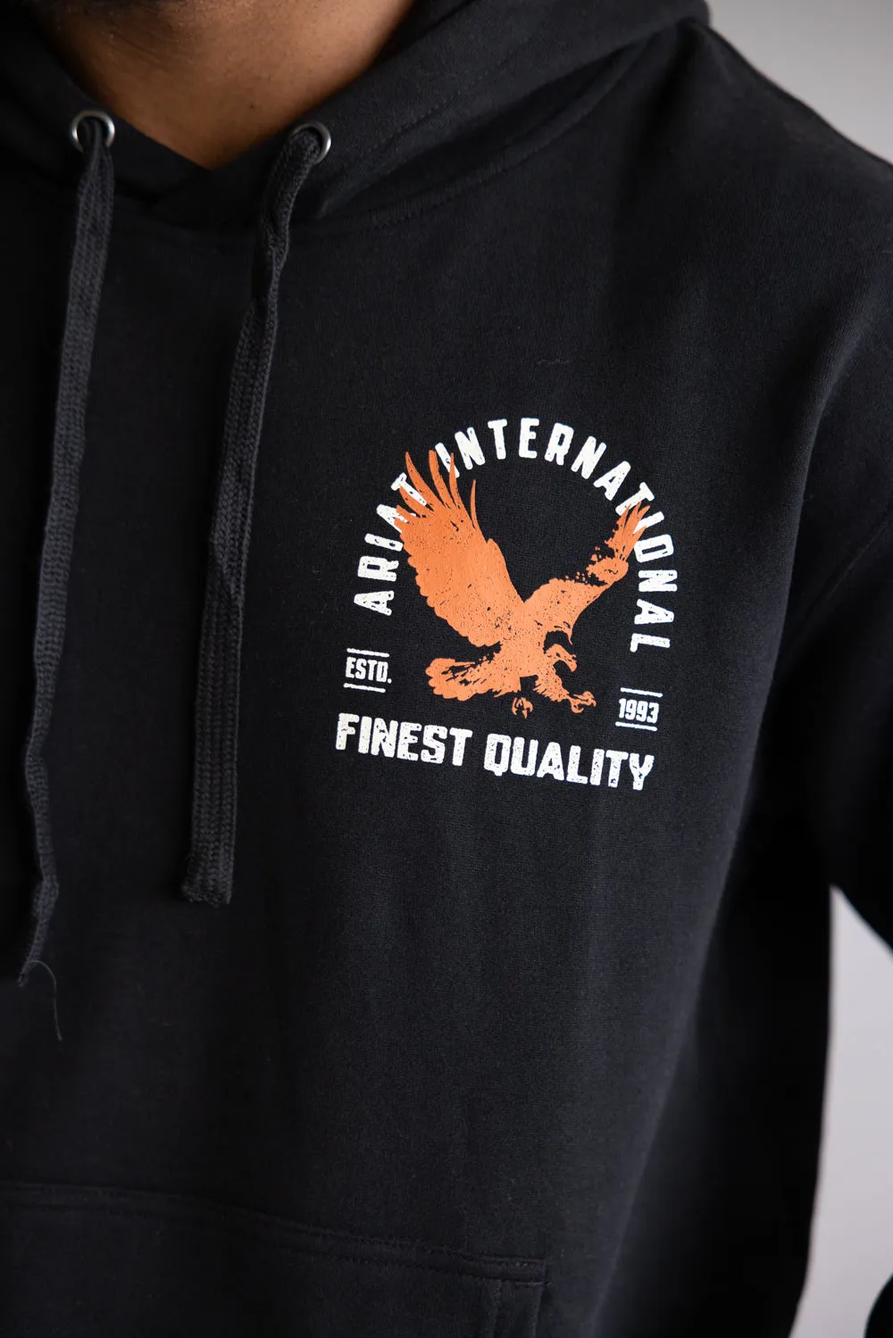 Ariat Eagle Hoodie for Men in Black | 10062492-BLACK sold by Glik’s product image thumbnail 5