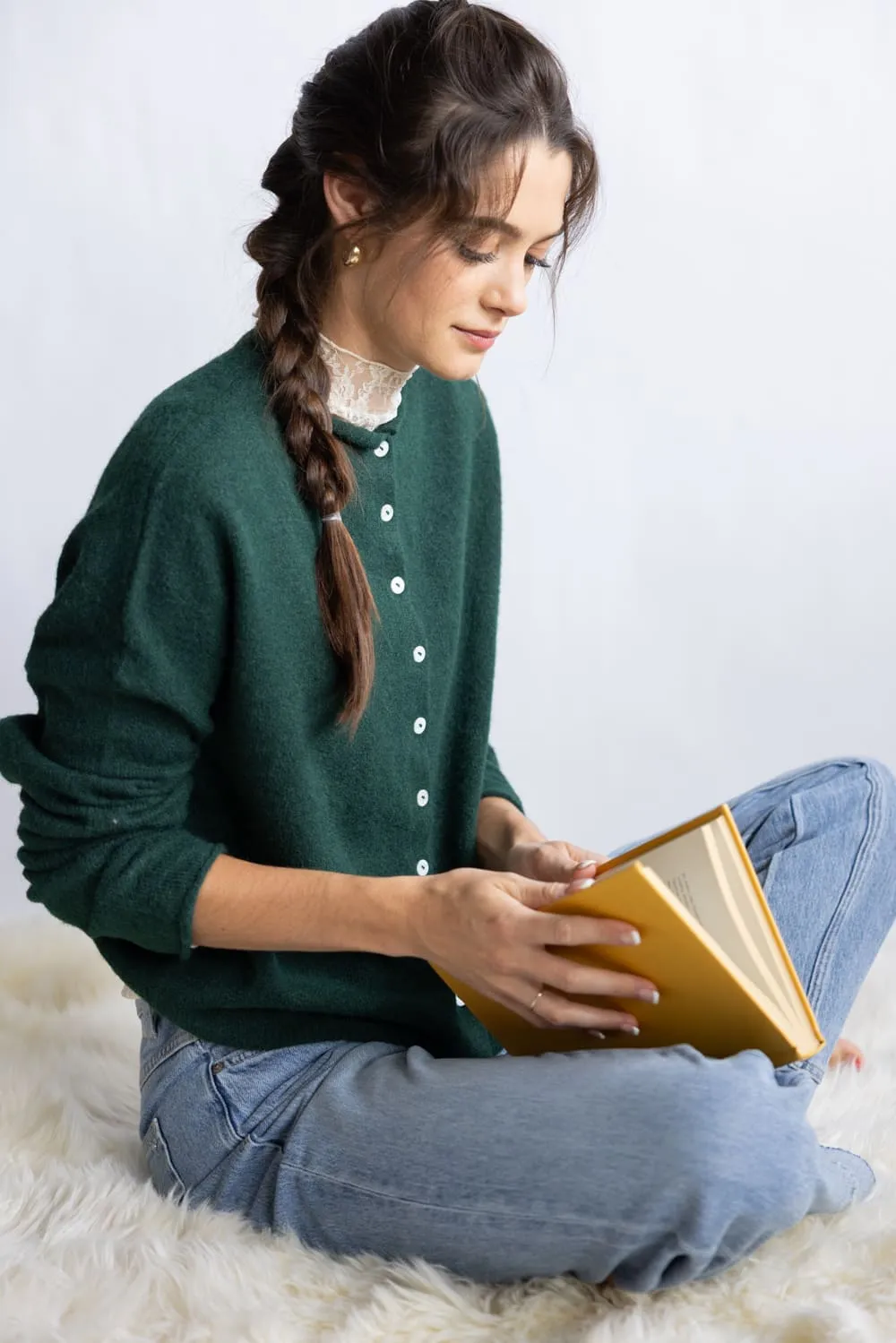 Piper Cardigan for Women in Forest Green | TBW237-FORGRN sold by Glik’s