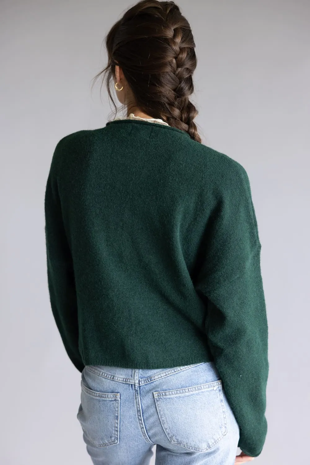 Piper Cardigan for Women in Forest Green | TBW237-FORGRN sold by Glik’s product image thumbnail 3