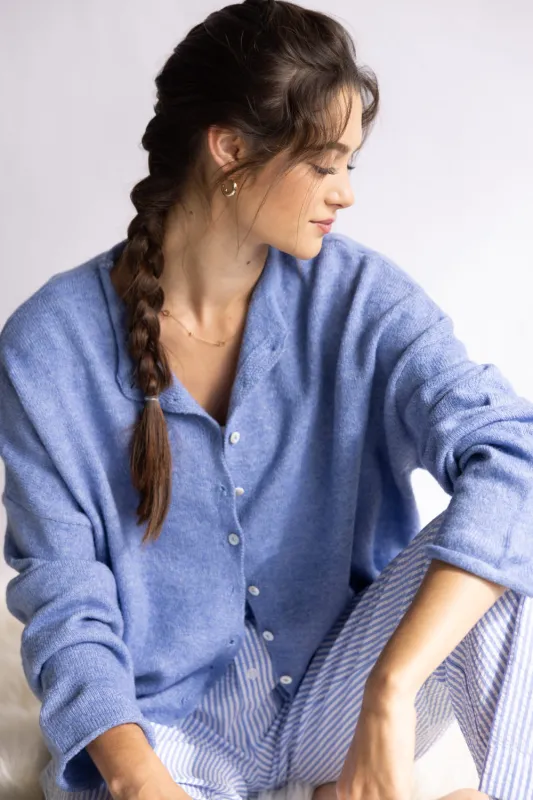 Things Between Piper Cardigan for Women in Dusty Blue | TBW237-DBLU sold by Glik’s