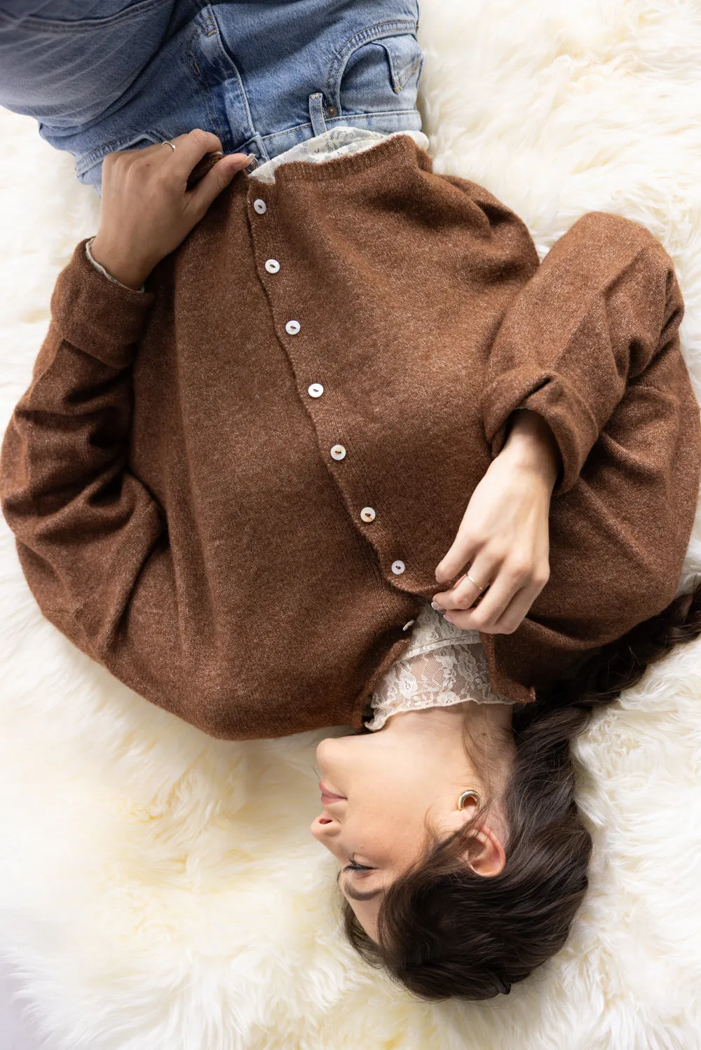 Things Between Piper Cardigan for Women in Brown | TBW237-BRN sold by Glik’s