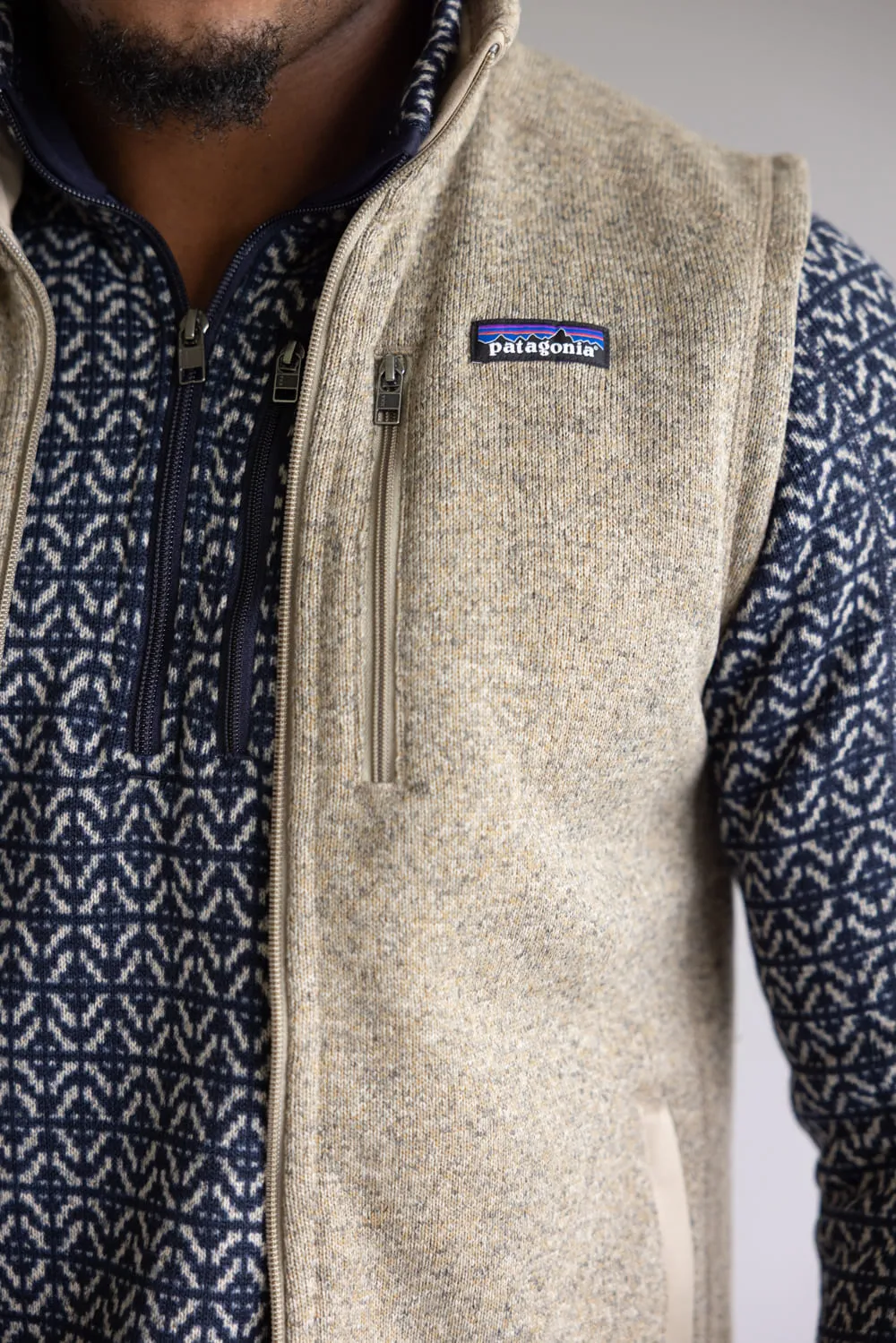 Patagonia Men’s Better Sweater Fleece Vest in Seabird Grey | 25882-SBDY GREY sold by Glik’s product image thumbnail 3