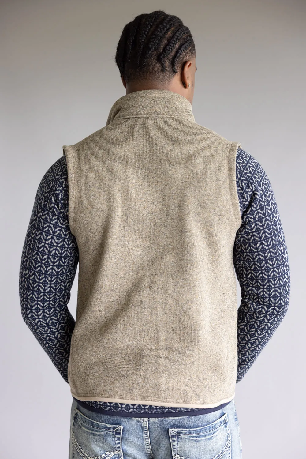 Patagonia Men’s Better Sweater Fleece Vest in Seabird Grey | 25882-SBDY GREY sold by Glik’s product image thumbnail 4