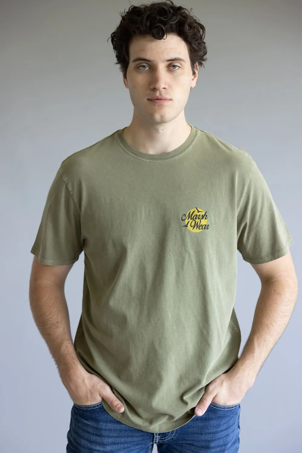 Marsh Wear Buck Fever T-Shirt for Men in Vintage Moss | MWT5021-VMOS sold by Glik’s product image thumbnail 5