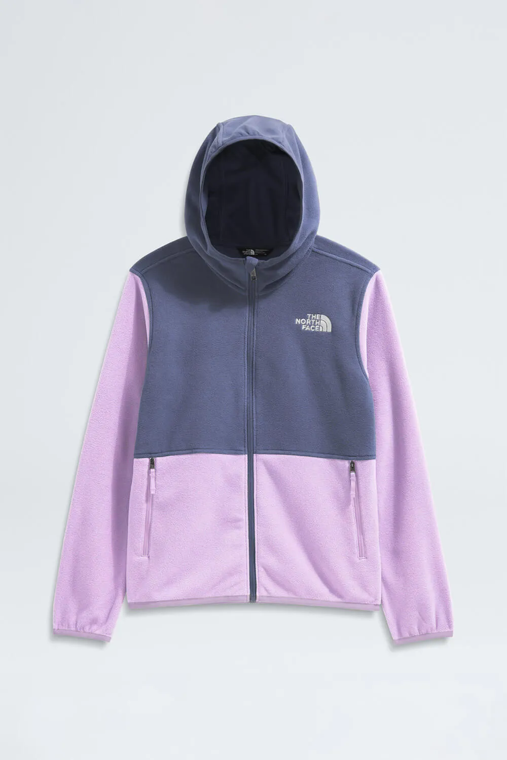 The North Face Youth Glacier Full Zip Jacket in Lilac | NF0A8CVF-DFZ sold by Glik’s product image thumbnail 4
