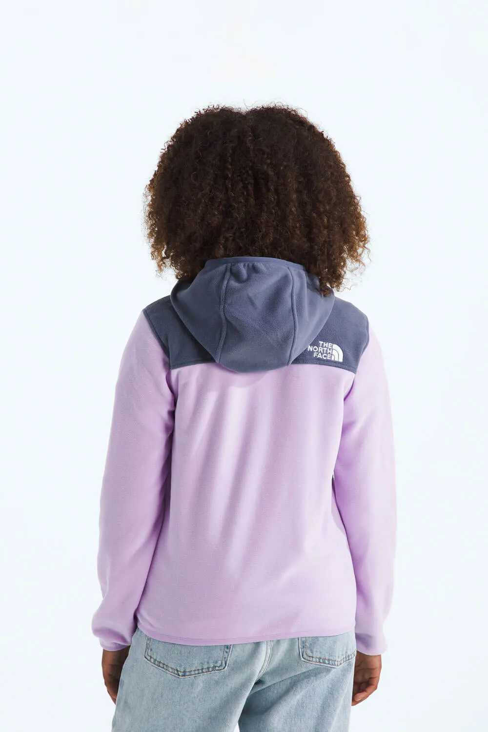 The North Face Youth Glacier Full Zip Jacket in Lilac | NF0A8CVF-DFZ sold by Glik’s product image thumbnail 5