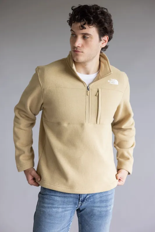 The North Face Gordon Lyons ¼ Zip Neck for Men in Clay | NF0A8EX2-N48 sold by Glik’s