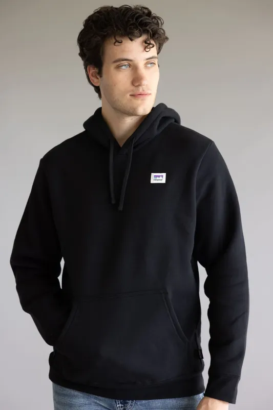 Patagonia Men’s Sticker Uprisal Hoodie in Black | 39696-BLK BLACK sold by Glik’s