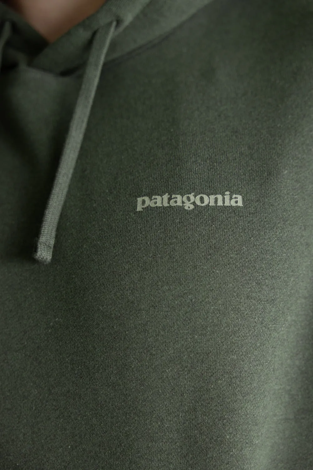 Patagonia Men’s Boardshort Logo Uprisal Hoodie in Green | 39665-BSNG GREEN sold by Glik’s product image thumbnail 3