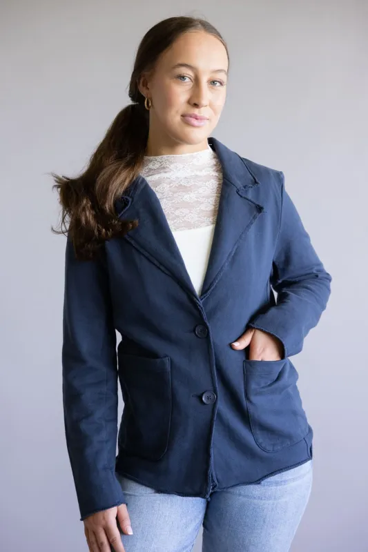 Thread & Supply Brandy Blazer for Women in Blue Nights | J2188TLBTS-BLUENIGHTS sold by Glik’s