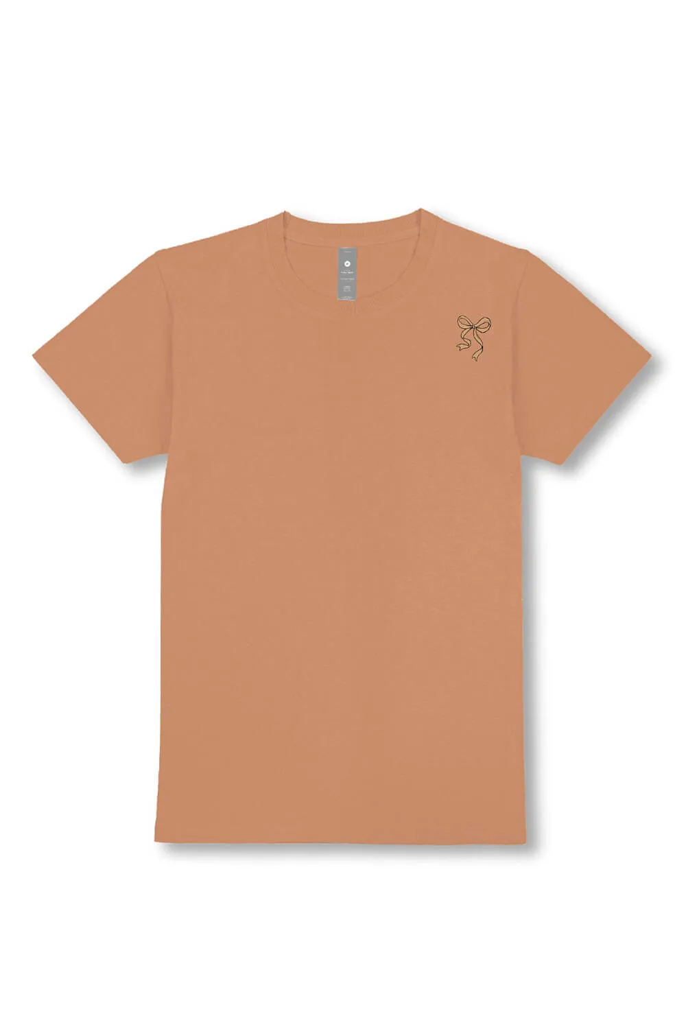 Simply Southern Plus Size Camo Bow Cherries T-Shirt for Women in Chestnut | EXT-SS-CAMOCHRY-CHSTNT sold by Glik’s product image thumbnail 2