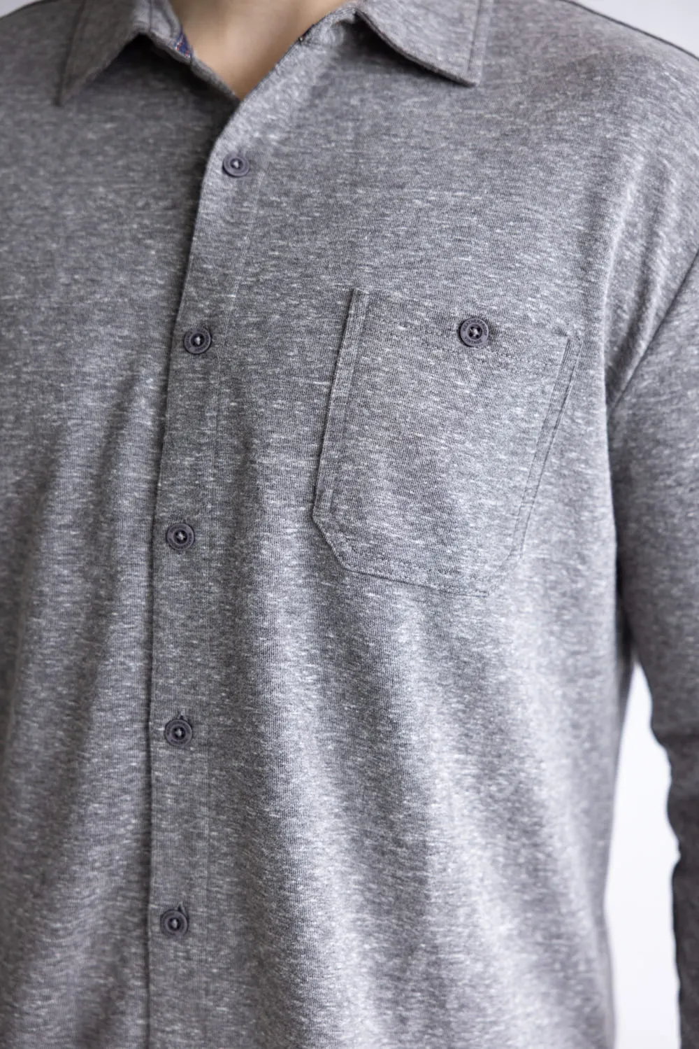 Weatherproof Vintage Full Front Button Shirt for Men in Moonless Night | F2521933GK-MOONLESSNIGHT sold by Glik’s product image thumbnail 3