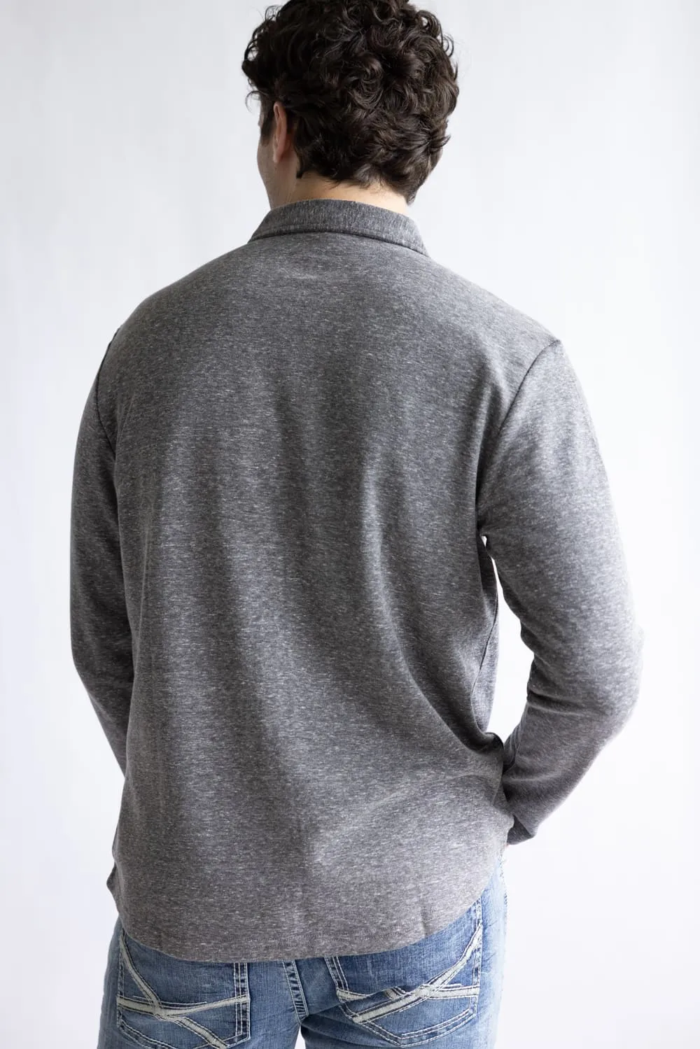 Weatherproof Vintage Full Front Button Shirt for Men in Moonless Night | F2521933GK-MOONLESSNIGHT sold by Glik’s product image thumbnail 5