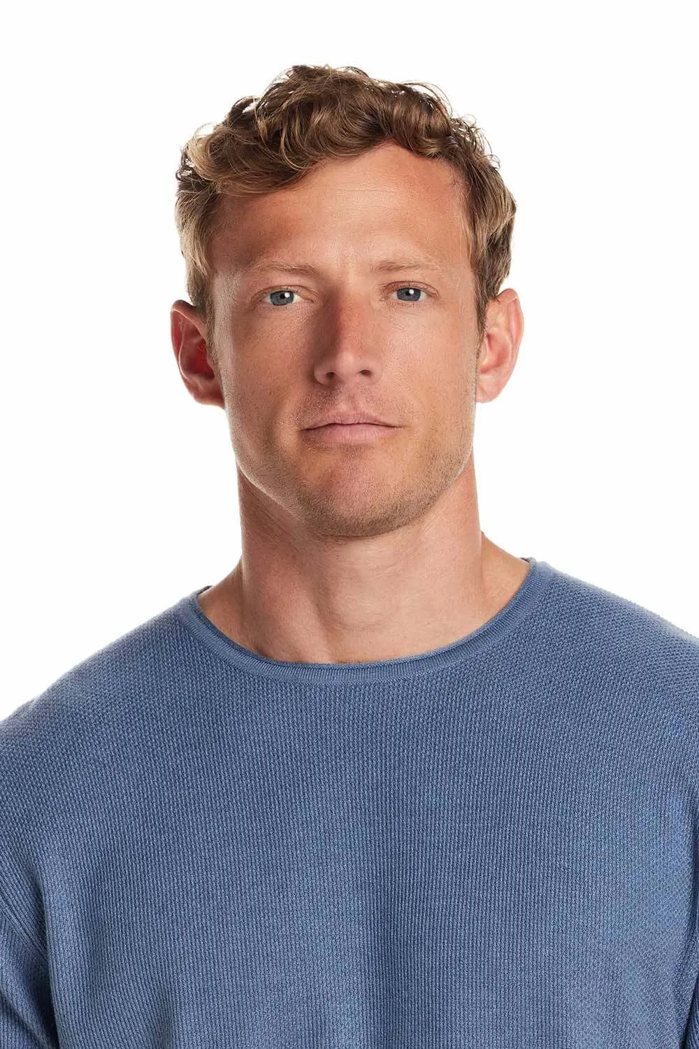 Weatherproof Vintage Merino Blend Roll Neck Sweater for Men in Blue Ashes | F2540652GK-BLUEASHES sold by Glik’s product image thumbnail 3