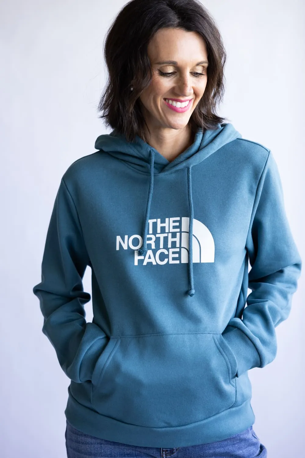 The North Face Evolution Half Dome Hoodie for Women in Blue | NF0A8CWS-BQ5 sold by Glik’s