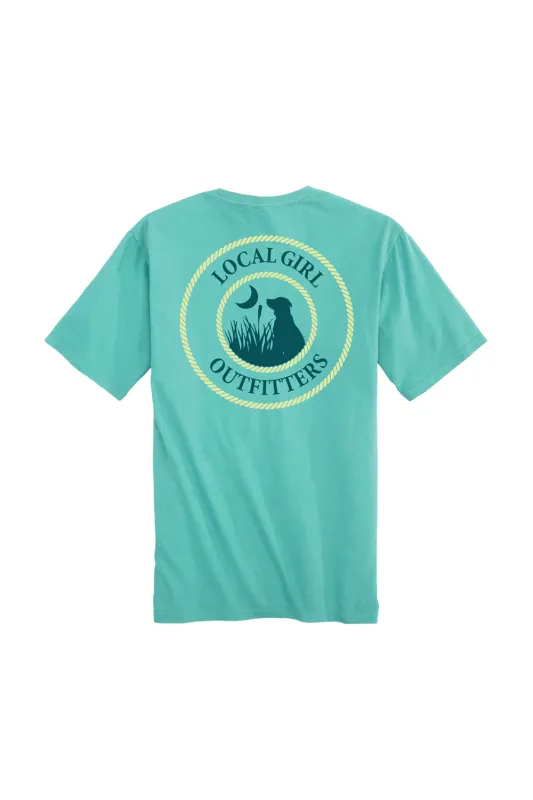Local Girl Youth Rope T-Shirt in Mint | L5000014-CMT sold by Glik’s