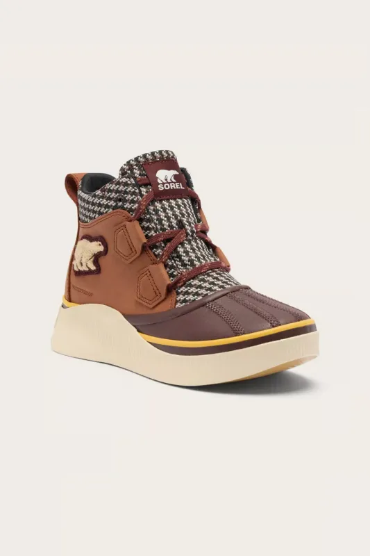 Sorel Varsity Out N About IV Waterproof Boots for Women in Rustic Brown | 2162031-295 sold by Glik’s