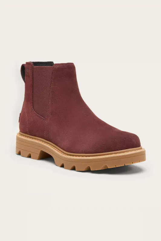 Sorel Revel RD Waterproof Chelsea Boots for Women in Redwood | 2152611-628 sold by Glik’s