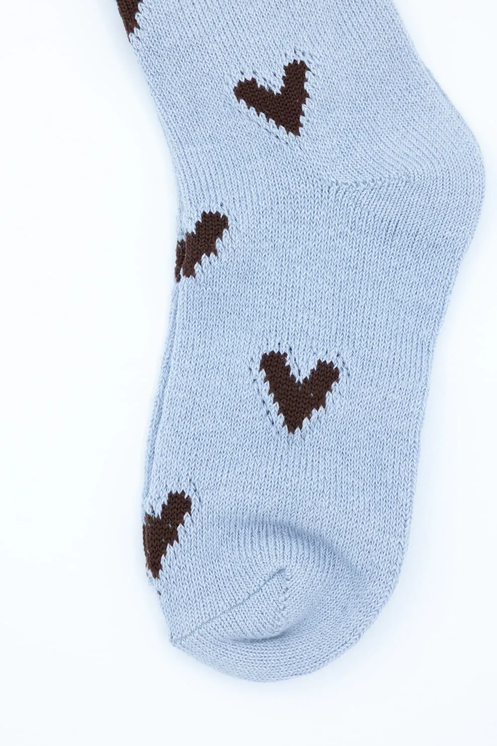 Free People Cupid Bow Socks for Women in Blue | HNHO24518-BLUE sold by Glik’s product image thumbnail 2