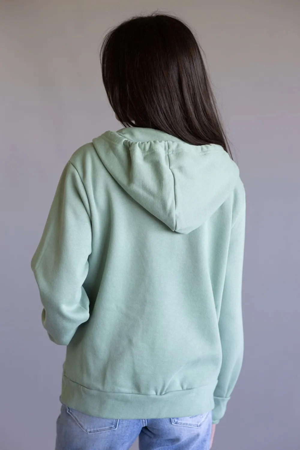 The North Face Evolution Simple Dome Full Zip Hoodie for Women in Slate Moss | NF0A8EU0-BQ1 sold by Glik’s product image thumbnail 2