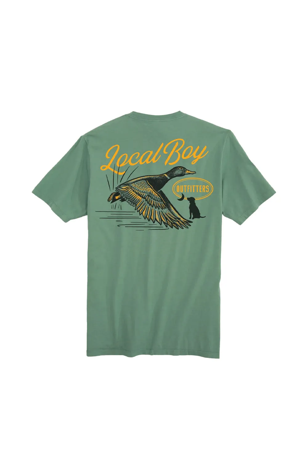 Local Boy Youth Moonlit Mallard T-Shirt in Green | L0000158-LTG sold by Glik’s