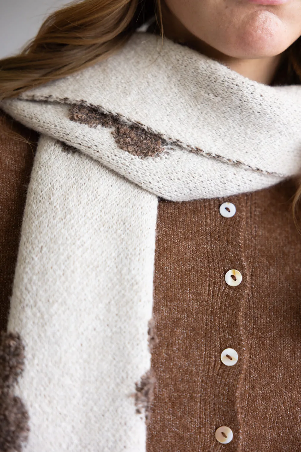 C.C. Daisy Scarf for Women in Heather Beige | SFC0079-HBEIGE sold by Glik’s product image thumbnail 4