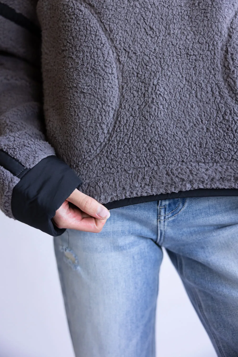 FP Movement Mountain High ½ Zip Fleece for Women in Gunmetal Combo | OB1606838-GUNMETALCOMBO sold by Glik’s product image thumbnail 3