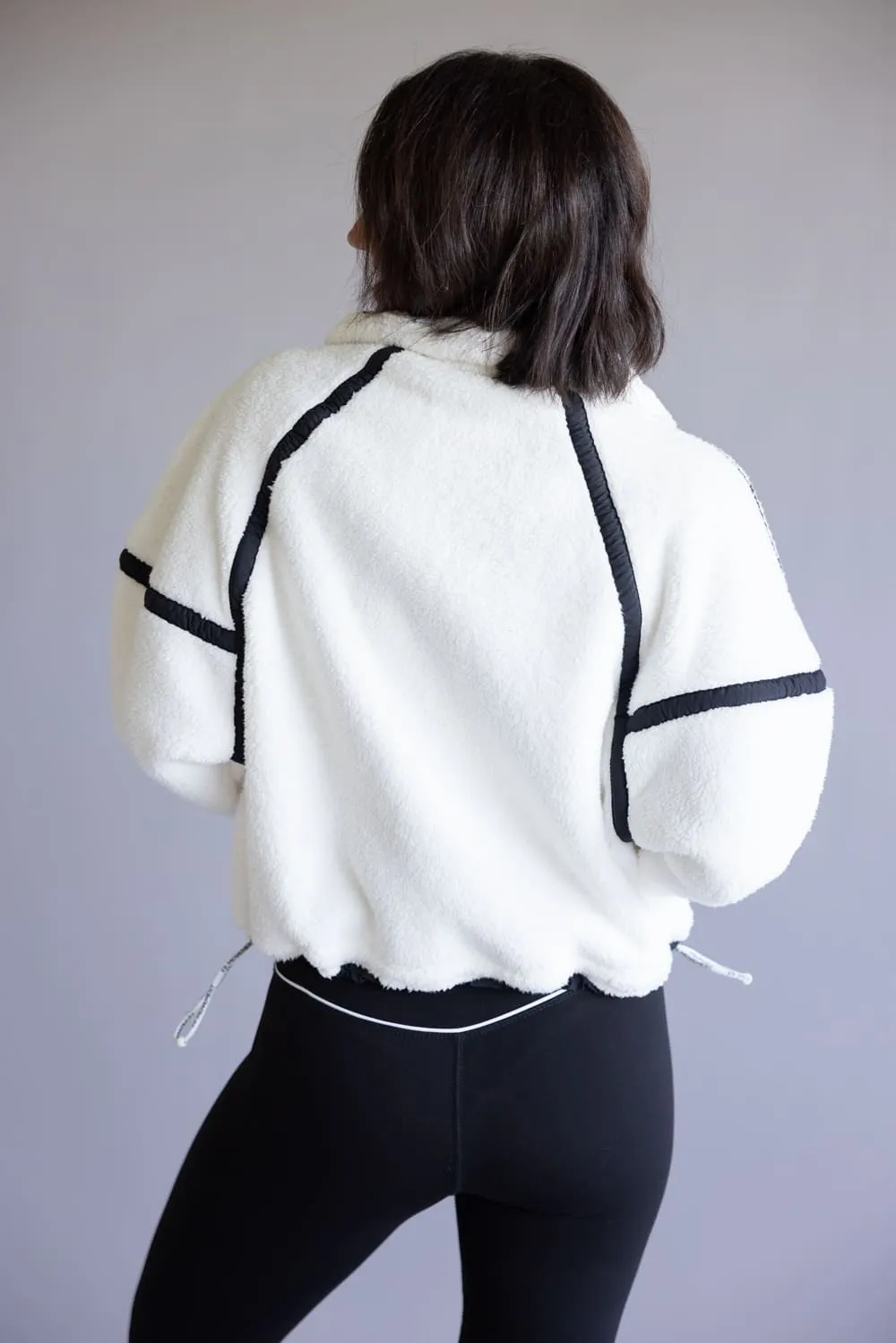 FP Movement Mountain High ½ Zip Fleece for Women in White | OB1606838-WHITECOMBO sold by Glik’s product image thumbnail 2