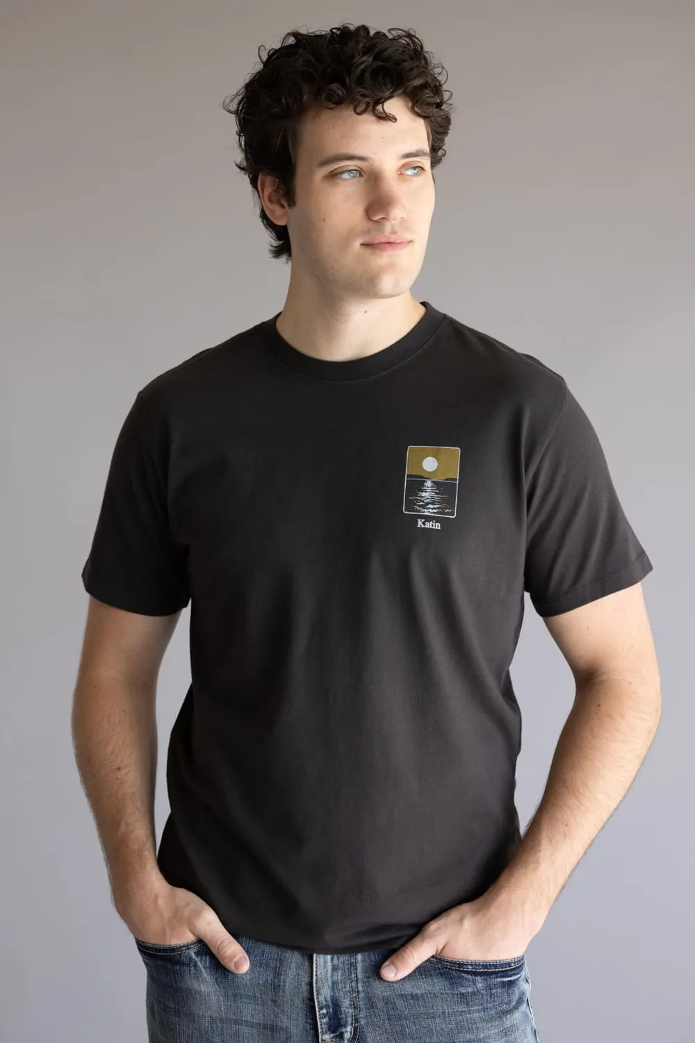 Katin Phases T-Shirt for Men in Wash Black | FA25GSPHA-BLACK WASH sold by Glik’s product image thumbnail 2