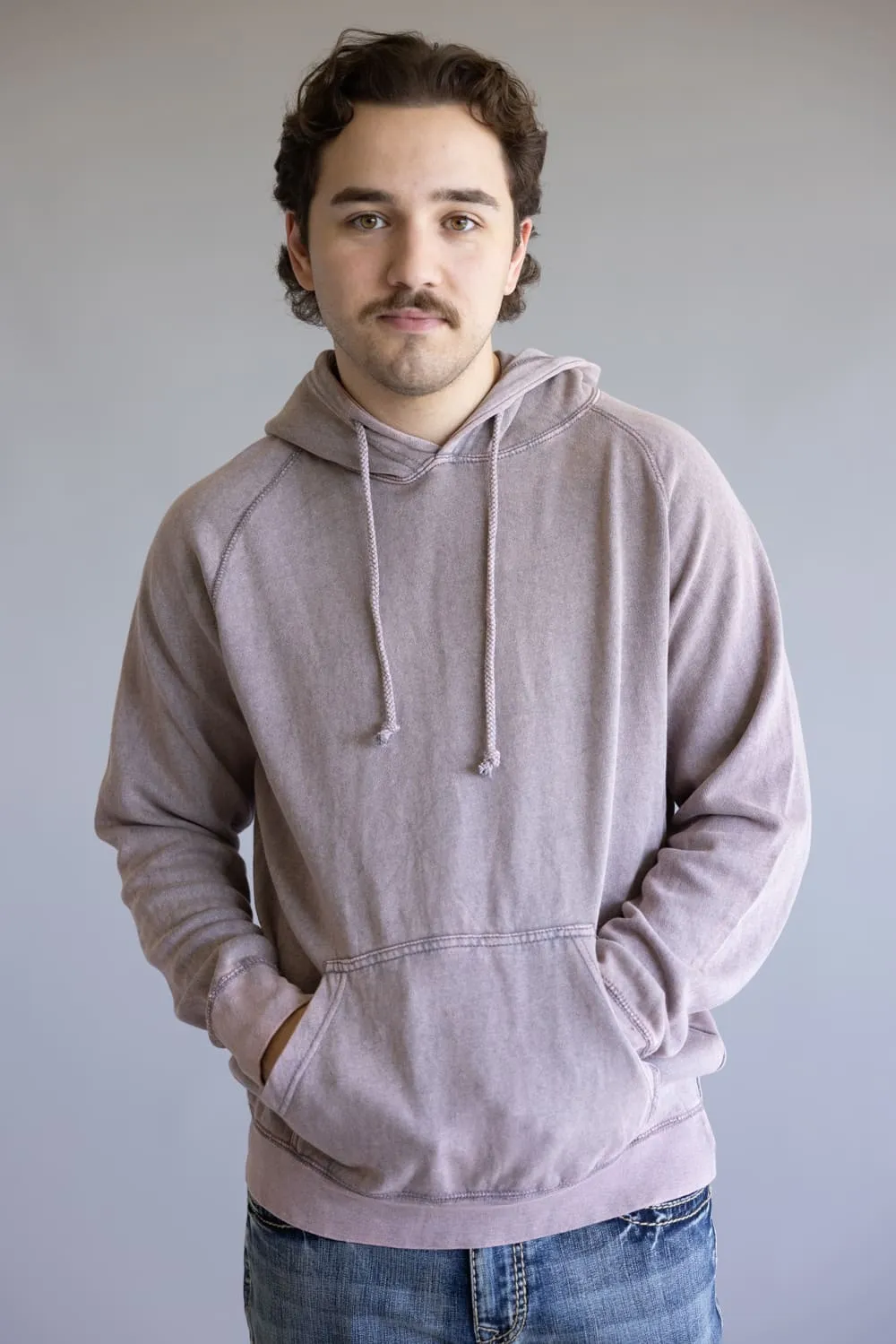 Mineral Wash Hoodie in Cedar | 709MW-CEDAR sold by Glik’s product image thumbnail 4