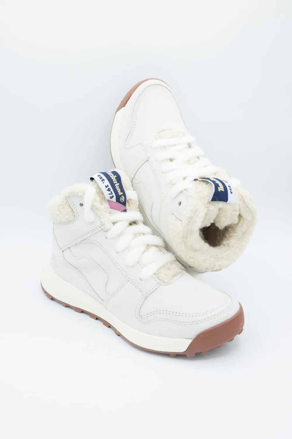 Timberland Retro Swift High-Top Sneakers for Women in White | TB0A431JEUP sold by Glik’s product image thumbnail 2