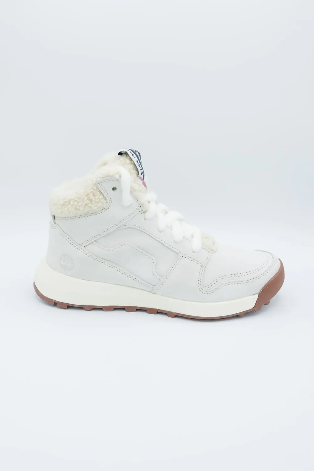 Timberland Retro Swift High-Top Sneakers for Women in White | TB0A431JEUP sold by Glik’s product image thumbnail 3