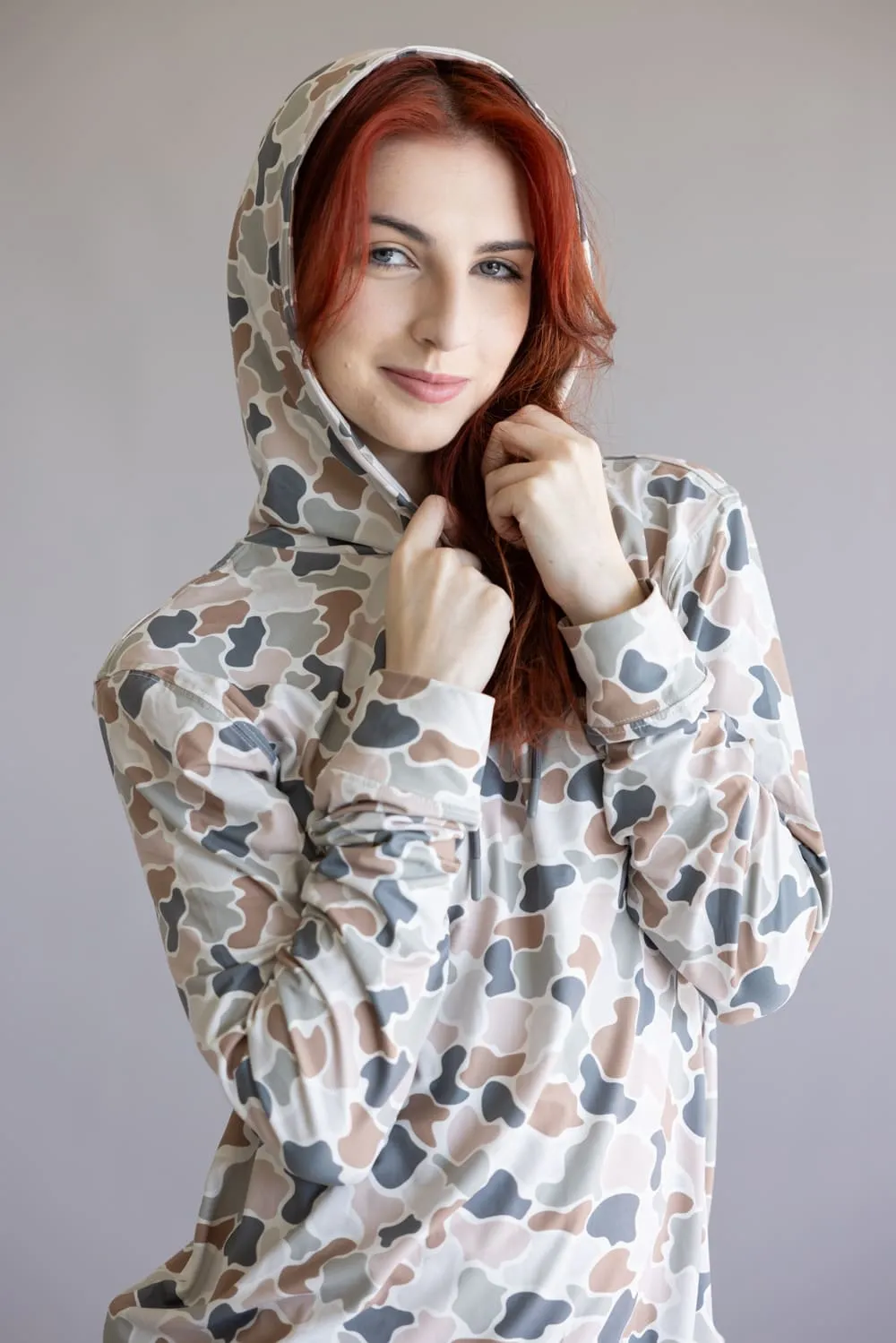 Local Girl Hemlock Hoodie for Women in Flora Camo | L5130002-FCF sold by Glik’s product image thumbnail 2