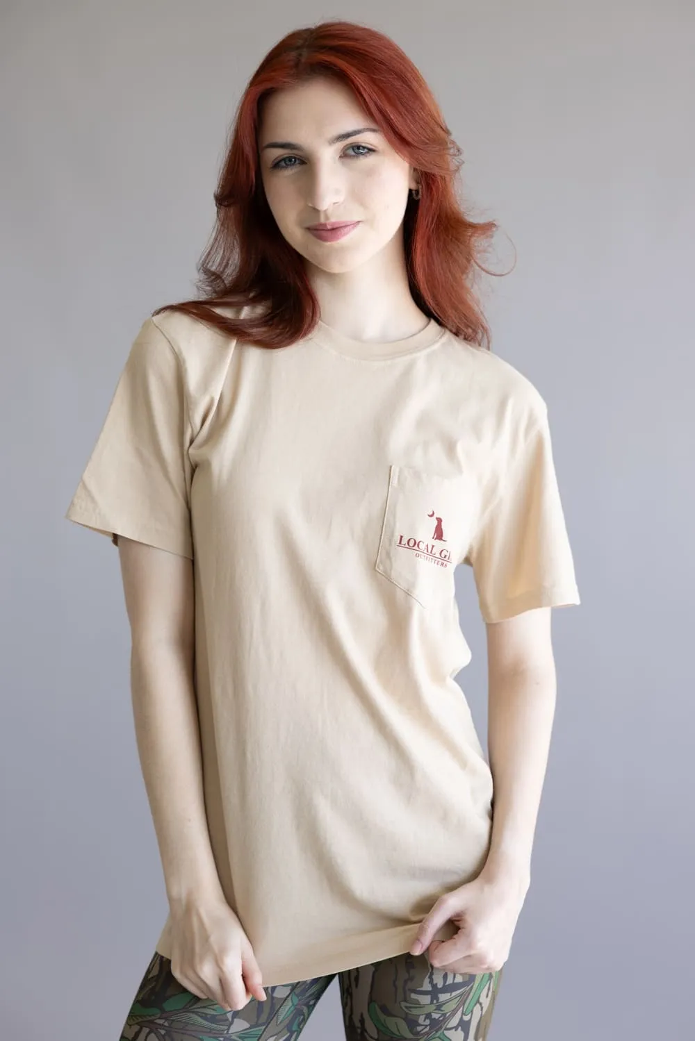 Local Girl Stay Wild T-Shirt for Women in Latte | L5100050-LAT sold by Glik’s product image thumbnail 2