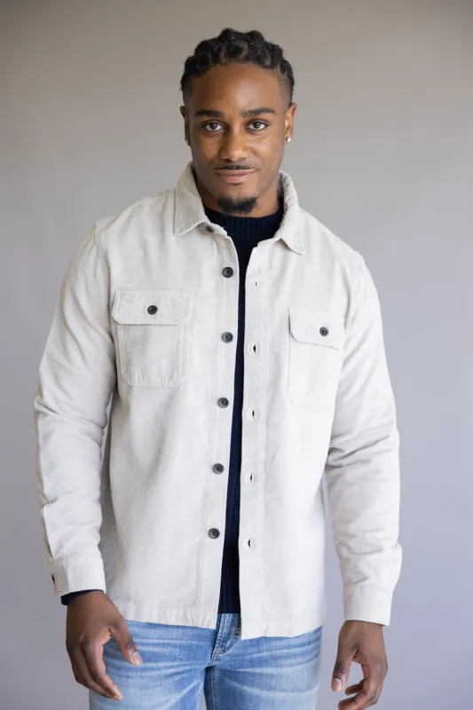 Union Corduroy Shacket for Men in Ozark | H33A11K-OZARK sold by Glik’s