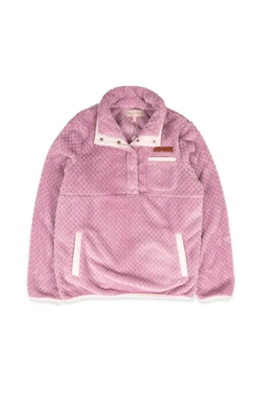 Simply Southern Simply Soft Pullover for Girls in Lilac Purple | PP-0225-YTH-PULL-SMPSFT-LILAC sold by Glik’s