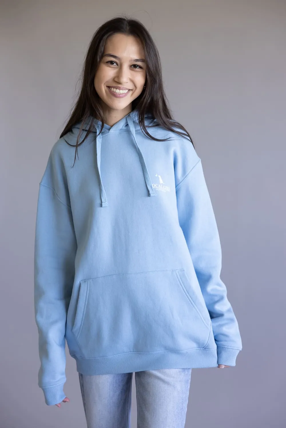 Local Girl Bluff Camo Plate Brushwood Hoodie for Women in Sky Blue | L5130003-SKY sold by Glik’s product image thumbnail 5