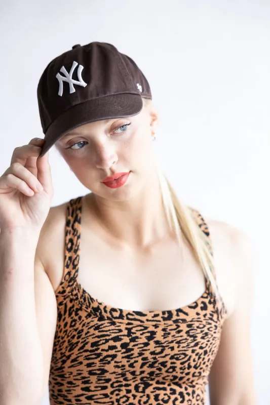 47 New York Yankees Clean Up Hat in Brown | B-RGW17GWSNL-BW sold by Glik’s